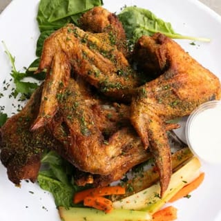 Hot Whole Wings (3 Pieces)