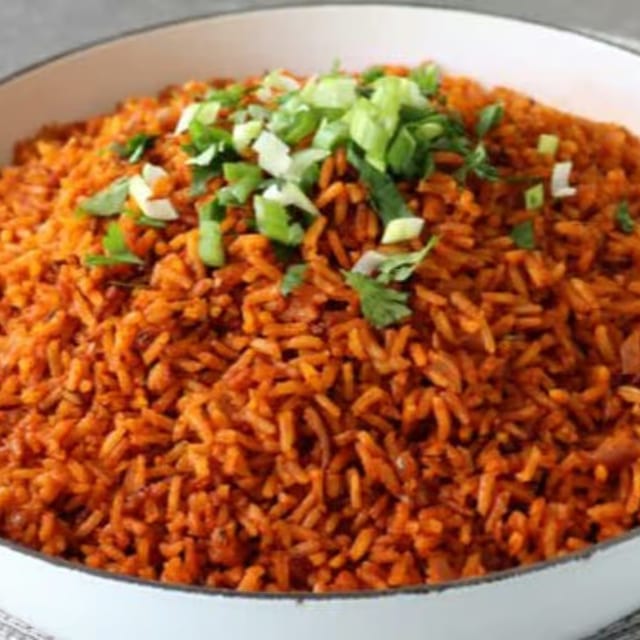 Jollof Rice.