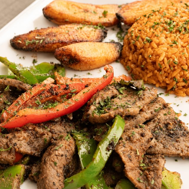 Beef Suya.
