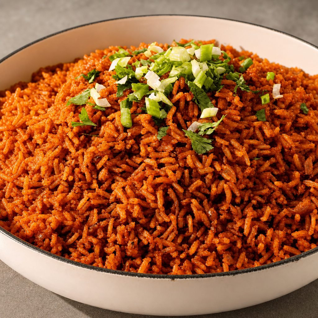Jollof Rice.
