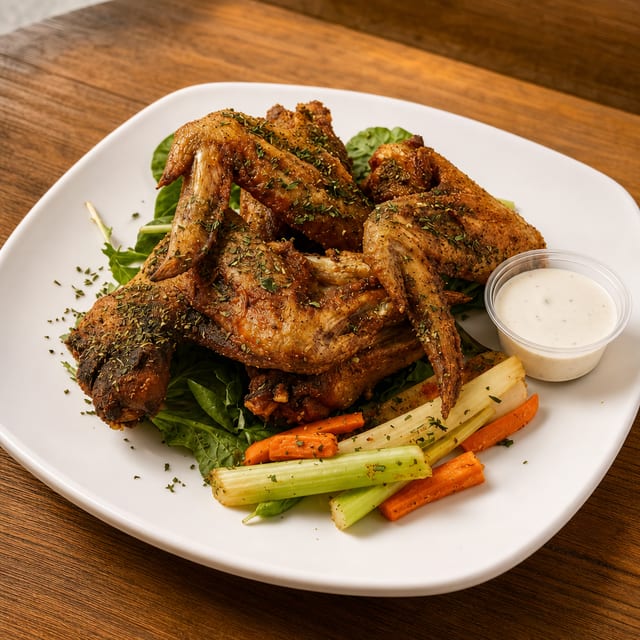 Hot Whole Wings.